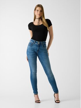 Guess Guess Jeansy 181400 Niebieski Skinny Fit