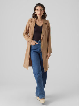 Vero Moda Vero Moda Тренч Billie Daisy 10281638 Кафяв Regular Fit