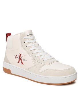 Calvin Klein Jeans Superge Basket Cupsole Irreg Lines YM0YM00612 Écru