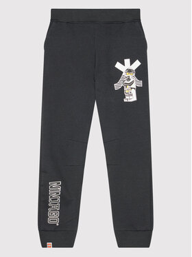 LEGO Wear LEGO Wear Spodnie dresowe 12010313 Czarny Regular Fit