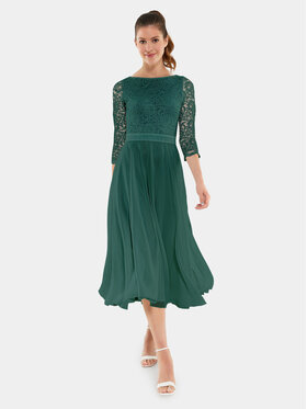 Swing Swing Kokteilinė suknelė 77761710 Žalia Regular Fit