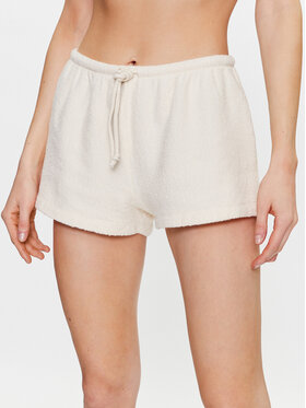 American Vintage American Vintage Спортни шорти Bobypark BOBY09AE23 Екрю Regular Fit