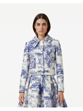 Castellani Castellani Marynarka Castle Blue Niebieski Regular Fit