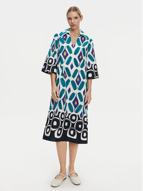 Luisa Spagnoli Luisa Spagnoli Kleid für den Alltag Prudenza 542073 Bunt Loose Fit