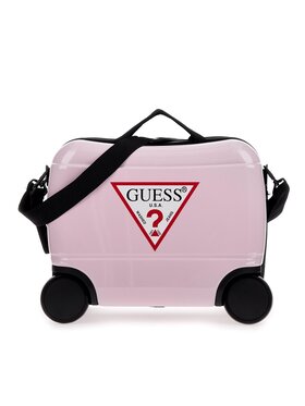 Guess Guess Малък твърд куфар H3GZ04 WFGY0 Розов