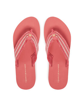 Tommy Hilfiger Tommy Hilfiger Japanke TH Webbing Beach Sandal FW0FW08739 Koraljna