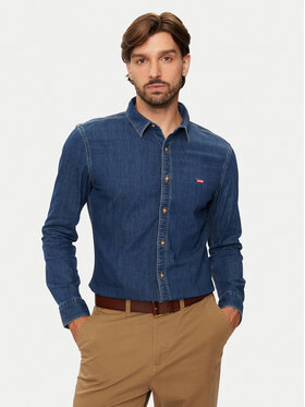 Levi's® Levi's® Jeans srajca Battery Housemark 86625-0052 Modra Slim Fit