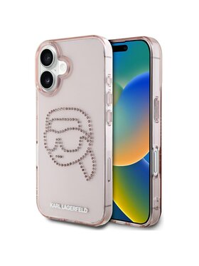 KARL LAGERFELD KARL LAGERFELD Etui na telefon iPhone 16 Różowy
