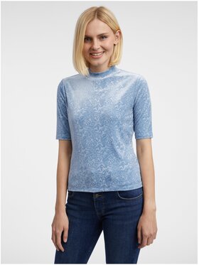 Orsay Orsay Top 101020534000__S Biały Regular Fit