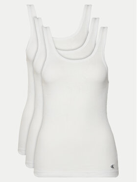 Calvin Klein Underwear Calvin Klein Underwear Komplet topów LV00QS7493 Biały Regular Fit