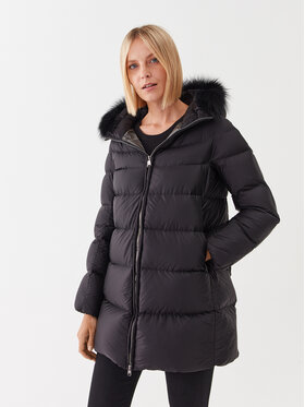 Hetregó Hetregó Pūkinė striukė Hanna 8M602F 22WD02 Juoda Regular Fit