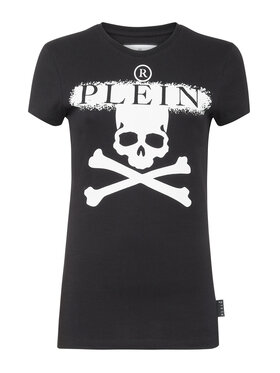 PHILIPP PLEIN PHILIPP PLEIN Tričko 3229 Čierna Regular Fit