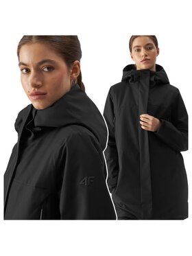 4F 4F Parka 4FWAW24TTJAF560-20S Nero Regular Fit