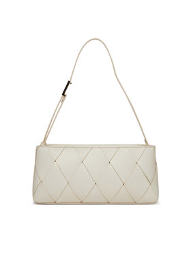 Calvin Klein Calvin Klein Torebka Ck Woven Elongated Shoulder Bag K60K612992 Biały