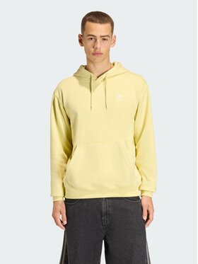 adidas adidas Bluza ESSENTIAL LOOSE FLEECE Żółty Loose Fit