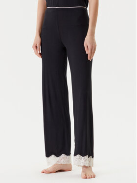 United Colors Of Benetton United Colors Of Benetton Pantaloni pijama 3Z123F04A Negru Regular Fit