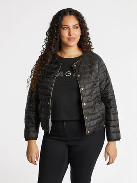 Fiorella Rubino Fiorella Rubino Giubbotto piumino F424T001319N0Z3 Nero Boxy Fit