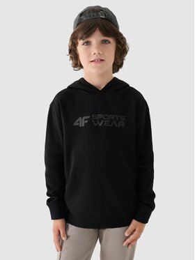 4F 4F Mikina 4FJWAW24TSWSM1223-20S Čierna Regular Fit