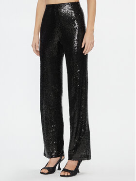 JJXX JJXX Kalhoty z materiálu 12246612 Černá Loose Fit