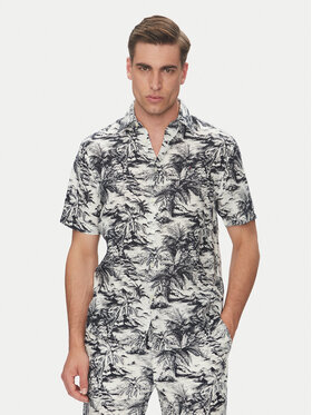 Tommy Hilfiger Tommy Hilfiger Koszula Vacation MW0MW38587 Granatowy Regular Fit