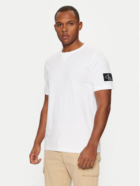 Calvin Klein Jeans Calvin Klein Jeans Tricou J30J323484 Alb Regular Fit