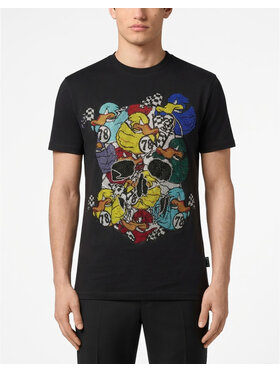 PHILIPP PLEIN PHILIPP PLEIN T-Shirt 30558 Černá Regular Fit