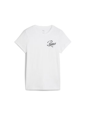 Puma Puma T-Shirt 684982 Biały Regular Fit