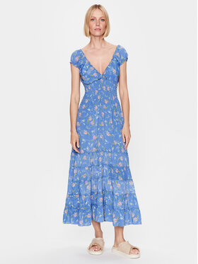 Iconique Iconique Vasarinė suknelė IC23 138 Mėlyna Regular Fit