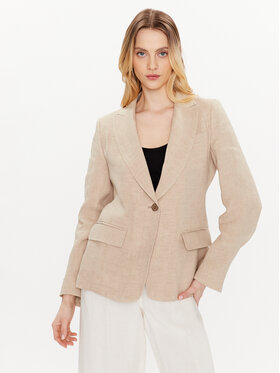 Weekend Max Mara Weekend Max Mara Giacca da abito Nalut 2350410431 Beige Regular Fit