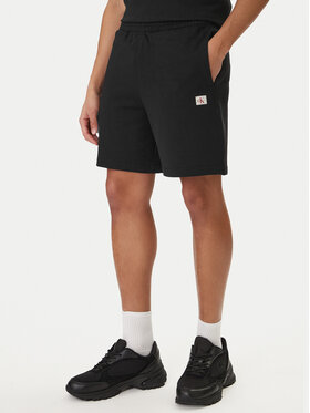 Calvin Klein Jeans Calvin Klein Jeans Sportovní kraťasy Badge LV04RF282G Černá Regular Fit
