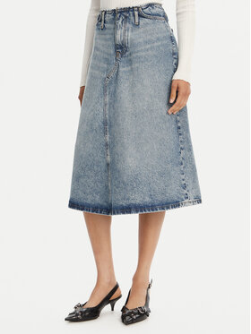 HUGO HUGO Jeans suknja 50530310 Plava Regular Fit