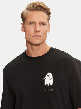 HUGO Hugo T-Shirt Dicatiko 50532325 Černá Relaxed Fit
