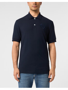 PHILIPP PLEIN PHILIPP PLEIN Polo 31301 Blu scuro Slim Fit