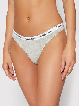 Calvin Klein Underwear Calvin Klein Underwear Kalhotky string 0000D1617E Šedá