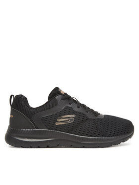 Skechers Skechers Sneakersy BOUNTIFUL 12607 BKRG Čierna