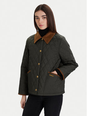 Barbour Barbour Prehodna jakna Liddesdale Quilted LQU1851OL71 Zelena Regular Fit