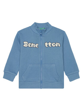 United Colors Of Benetton United Colors Of Benetton Felpa 3J70G503M Blu Regular Fit