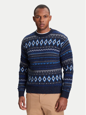 United Colors Of Benetton United Colors Of Benetton Sweter 1137K107V Niebieski Regular Fit