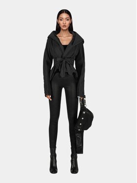 MADE BY SOCIETY MADE BY SOCIETY Kurtka anorak VANDAL - J27827 Czarny Basic Fit