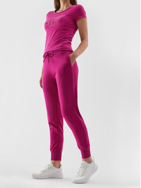 4F 4F Sporta bikses 4FAW23TTROF474 Rozā Regular Fit
