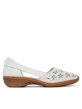 Rieker Rieker Halbschuhe 41356-80 Weiß