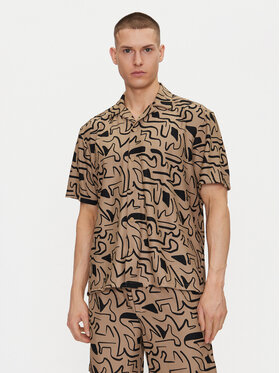 Only & Sons Only & Sons Koszula Kari 22033511 Beżowy Relaxed Fit