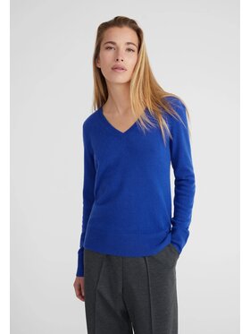 Style Republic Style Republic Sweter Kaszmir Granatowy Comfort Fit