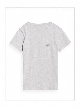 4F 4F T-Shirt NOS Szary jasny Slim Fit