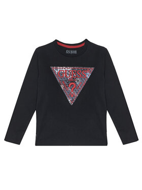 Guess Guess Блуза L5BI04 I3Z14 Черен Regular Fit