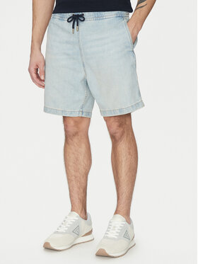 Guess Guess Дънкови шорти M5GD35 D5M51 Светлосиньо Regular Fit