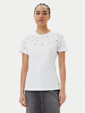 Silvian Heach Silvian Heach T-Shirt GPP25070TS Weiß Regular Fit