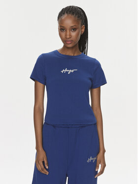 HUGO Hugo T-Shirt Classic 50508289 Granatowy Regular Fit