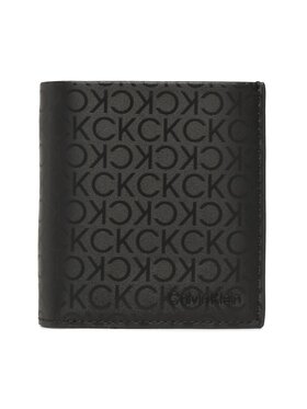 Calvin Klein Calvin Klein Maža Vyriška Piniginė Daily Tech Trifold 6Cc W/Magcoin K50K510196 Juoda