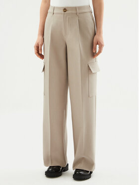 Calvin Klein Jeans Calvin Klein Jeans Pantaloni palazzo J20J224848 Gri Relaxed Fit